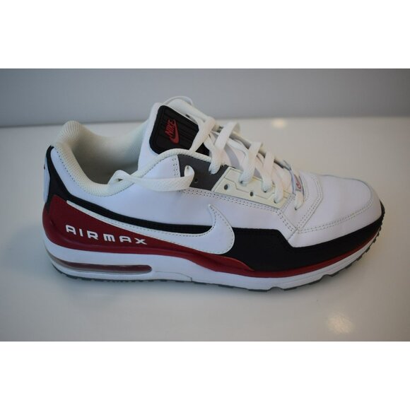 Nike Air Max LTD 3 687977-101 Men\'s 12 Sneaker White Black Low Top Running Shoes main image 8